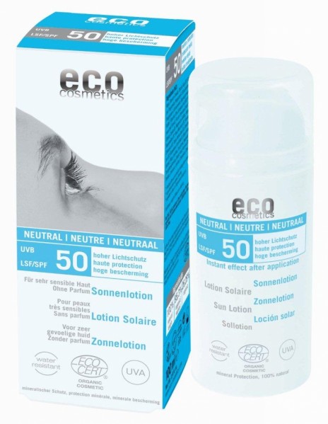 Eco Cosmetics Protector Solar Neutral Sin Perfume FPS 50 