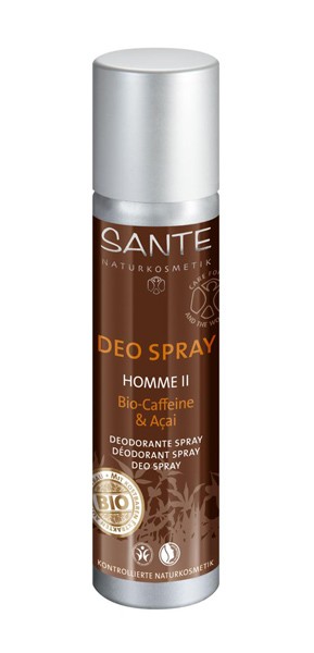 Desodorante Hombre Bio-Cafeína & Acai spray - Sante