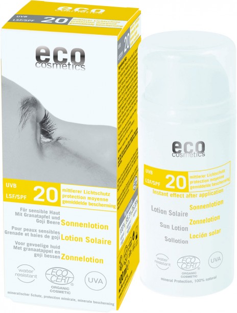 Eco Cosmetics Protector Solar Loción FPS 20