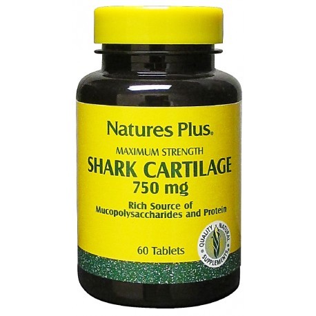 Nature's Plus Cartilago De Tiburon 750 Mg