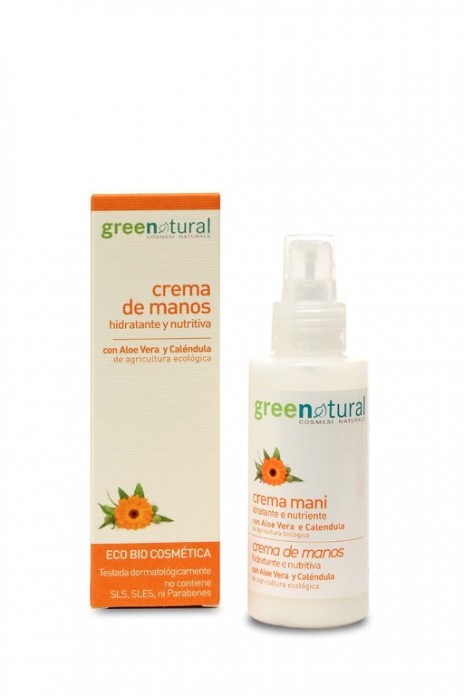 Greenatural - Crema de Manos Hidratante y Nutritiva