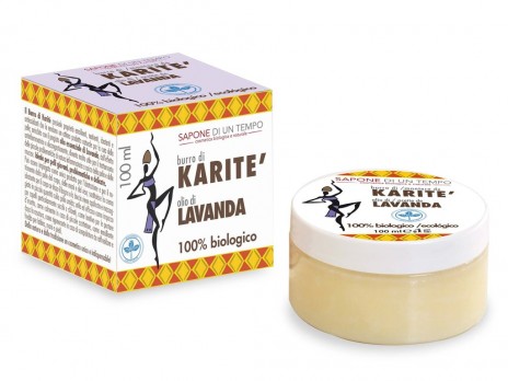 Sapone di un Tempo Manteca de Karité y Aceite Esencial de Lavanda