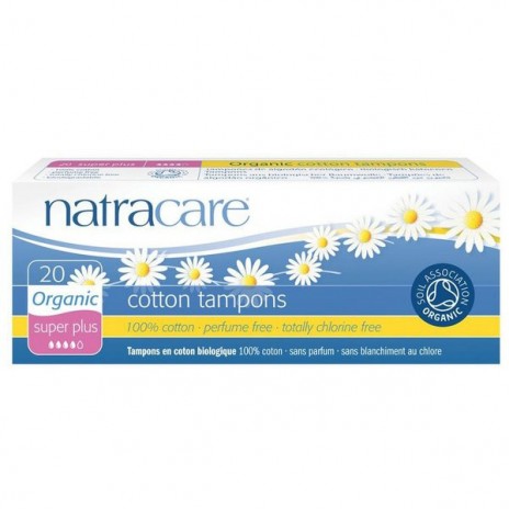 Natracare Tampón Super Plus sin Aplicador
