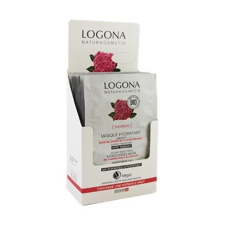 Logona -  Mascarilla Hidratante Rosas Bio & Kalpariane