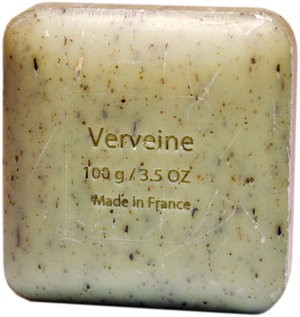 Jabón con trocitos de Plantas - Verbena - Savon du Midi