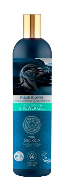 Natura Siberica Faroe Gel de Ducha Limpieza Profunda