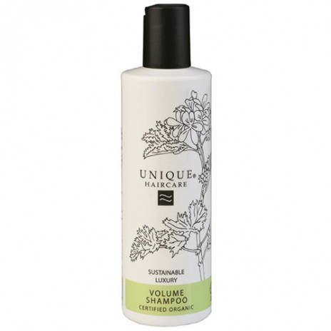 Unique Champú Volumen Certificado Orgánico Cabello Fino y Normal Formato Viaje
