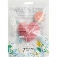 Lady Green Esponja Limpiadora Konjac Rosa
