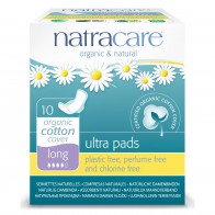 Natracare Compresa ecológica extra larga con alas