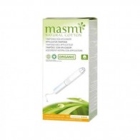 Masmi -Compresas alas ultra noche 100% algodón Masmi, 10 unidades
