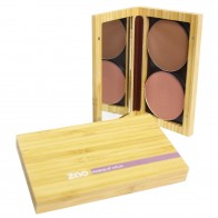 Zao Makeup - Estuche de Bambú Multifunción Recargable 