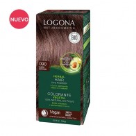 Logona Colorante Capilar en Polvo - Castaño Oscuro