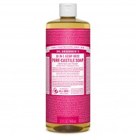 Dr Bronner's Jabón de Castilla Líquido Rosa Bio