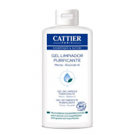 Cattier Gel Limpiador Purificante con Menta y Árbol de Té