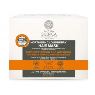 Natura Siberica Mascarilla Capilar de Mora de los Pantanos Nutrición y Reparación Intensas