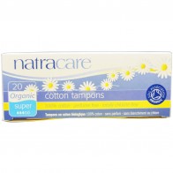 Natracare Tampones ecológicos super sin aplicador