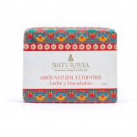Jabón Cleopatra con Leche y Aceite de Macadamia - Naturavia