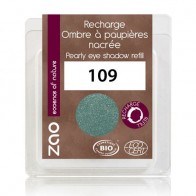 Zao Makeup - Recarga Sombra de Ojos Nacarada 109 Turquoise Nacré