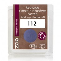 Zao Makeup - Recarga Sombra de Ojos Nacarada 112 Bleu Azur