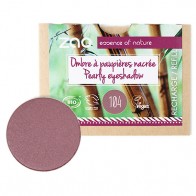 Zao Makeup - Recarga Sombra de Ojos Nacarada 104 Grenat Nacré