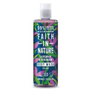 Faith in Nature Gel de Baño de Lavanda y Geranio