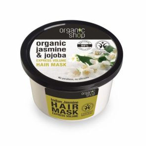Organic Shop Mascarilla Volumen Express Jazmín de India