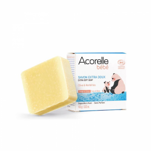 Acorelle Jabón Pastilla Extra Suave para Bebés