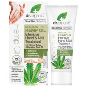 Dr Organic Tratamiento Intensivo Manos y Uñas Aceite de Cáñamo