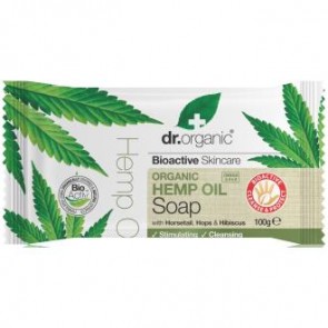 Dr Organic Jabón en Pastilla Aceite Cañamo Organico