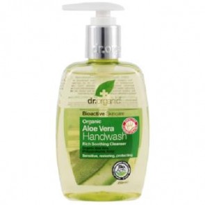 Dr Organic Jabón en Gel de Manos Aloe Vera Organico