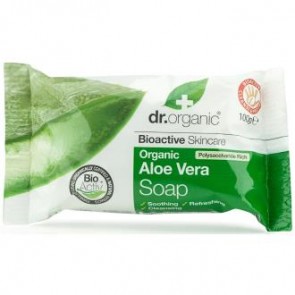 Dr Organic Jabón en Pastilla Aloe Vera Organico