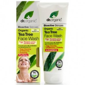 Dr Organic Gel Limpiador Facial Árbol de Té
