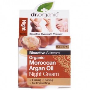 Dr Organic Crema de Noche Aceite Argán Marroquí