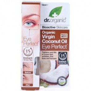 Dr Organic Contorno de Ojos Aceite de Coco Organico