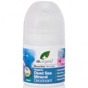 Dr Organic Desodorante Minerales del Mar Muerto
