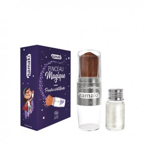 Namaki Pincel Mágico Polvo Brillante Plata