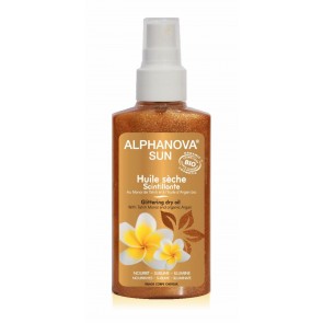 Alphanova Sun - Aceite Seco Radiante con Purpurina