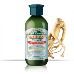 Champú Reforzante de Ginseng y Ginkgo - Corpore Sano
