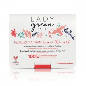 Lady Green Papeles Matificantes
