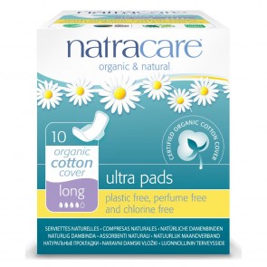 Natracare Compresa ecológica extra larga con alas