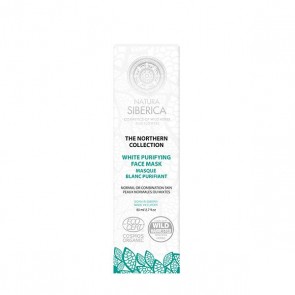Natura Siberica Mascarilla Blanca Negra Purificante Pureza de la Piel