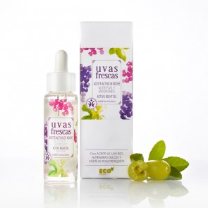 Uvas Frescas - Aceite Facial Activo de Noche