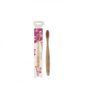 Nordics Oral Care Cepillo Dental Bambú Niños Rosa
