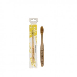 Nordics Oral Care Cepillo Dental Bambú Niños Amarillo