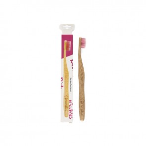 Nordics Oral Care Cepillo Dental Bambú Adultos Rosa