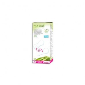 Masmi - Protegeslip Flex tanga/normal algodón ECO Masmi, 30 unidades