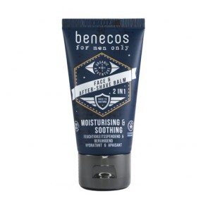 Benecos Crema Rostro y Aftershave 2 en 1 para Hombre