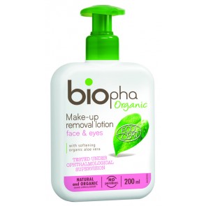 Biopha Organic Loción Desmaquillante