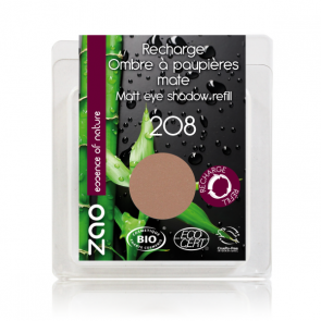 Zao Makeup - Recarga de Sombra de ojos Mate 208 - Nude