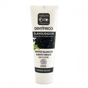 NaturaBIO Cosmetics Dentífrico Blanqueador Sin Flúor